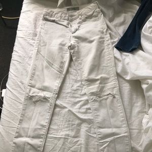 White jeans